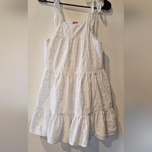 White Eyelet Dress